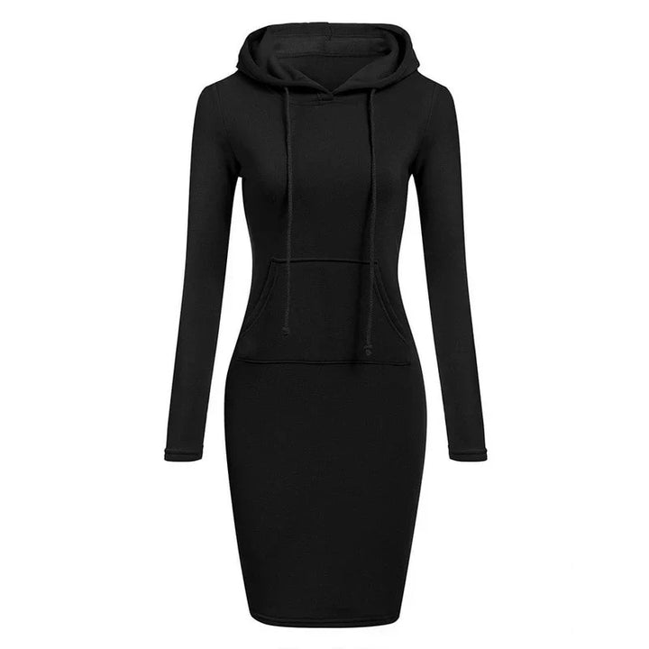 Marina Hooded Sweatshirt Dress
