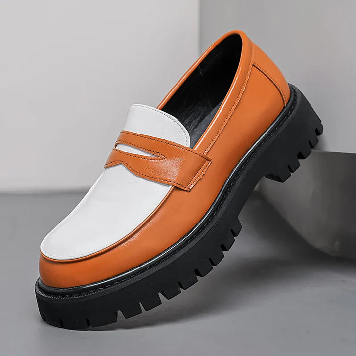 William Leather Penny Loafers