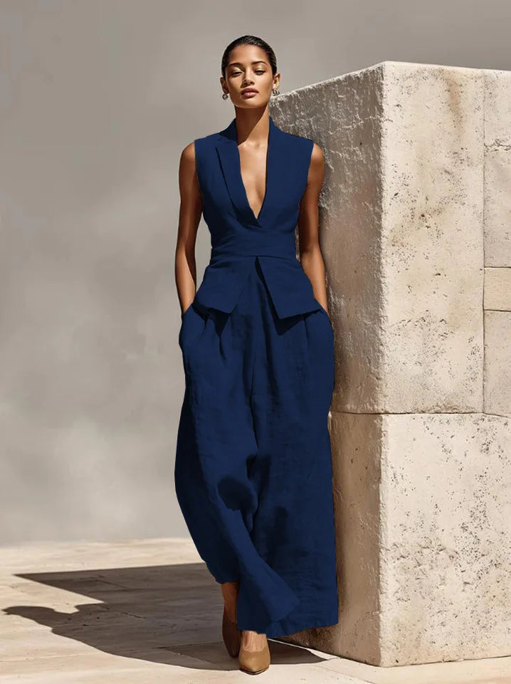 Bea Elegant Tailored Two-Piece Set