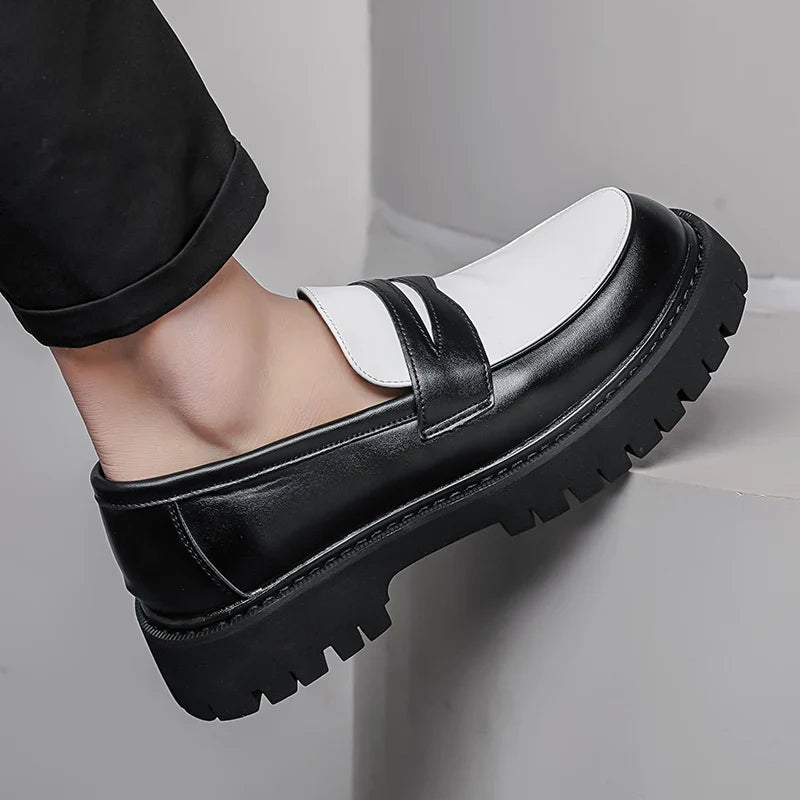 William Leather Penny Loafers