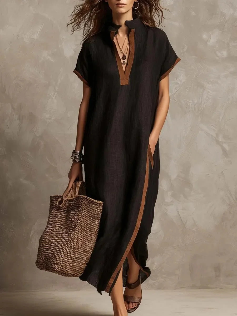 Eliana Casual Boho Maxi Dress