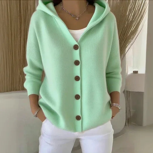 Bramwell Hooded Knit Cardigan