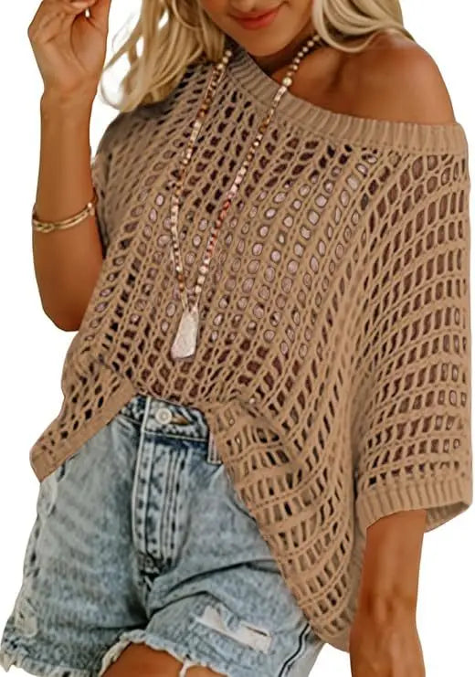 Emelia Open Knit Sweater