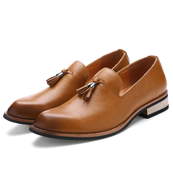 Belmont Leather Wedding Dress Loafers