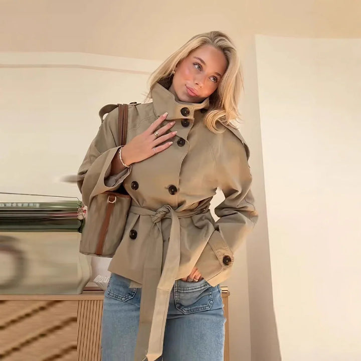 Solane Short Trench Jacket