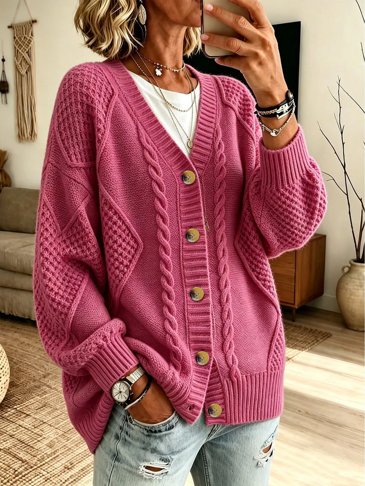 Wilma Cable Knit Cardigan