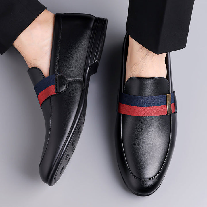 Kenton Leather Slip On Wedding Shoes