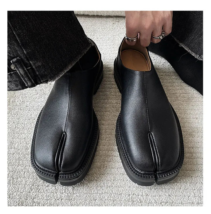 Marlow Leather Tabi Loafers