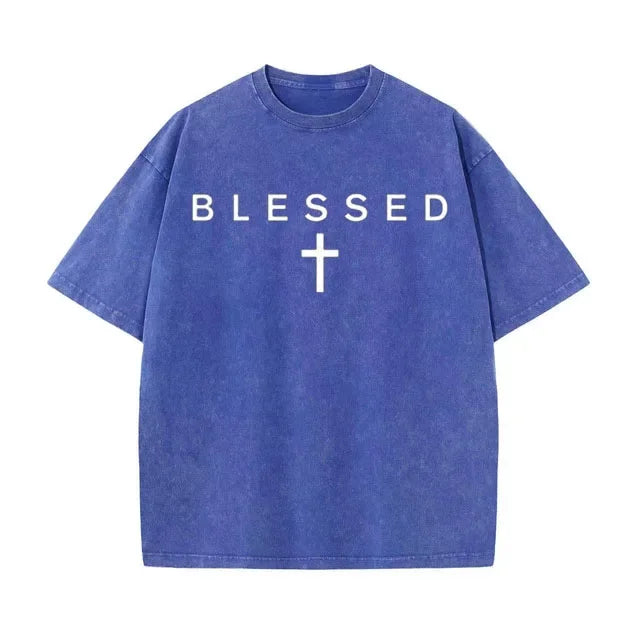 Dawson Blessed Faith Graphic Cotton T Shirt