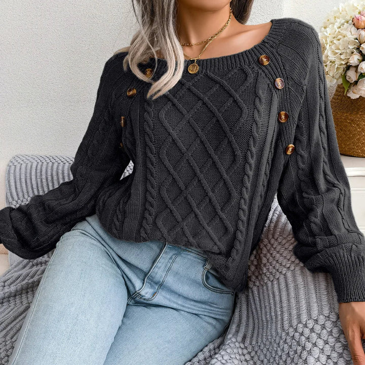 Talia Square Neck Sweater