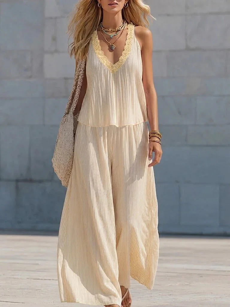 Alina Relaxed Summer Two Piece Set