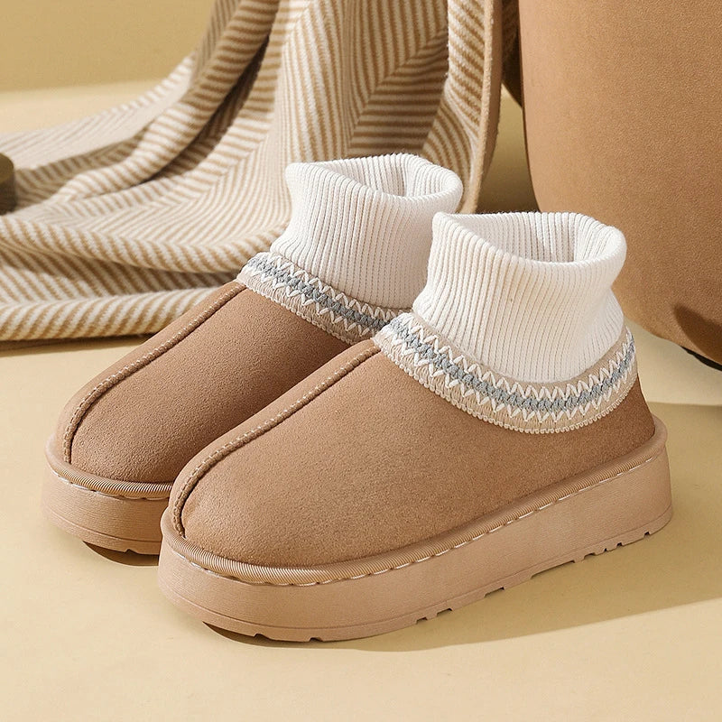 Posie Platform Plush Boot