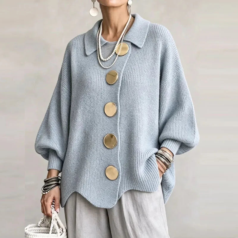 Amara Comfortable Button Cardigan