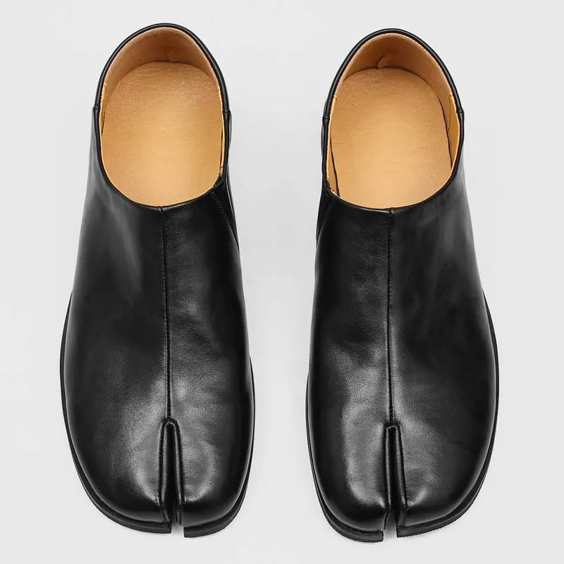 Callum Leather Tabi Loafers