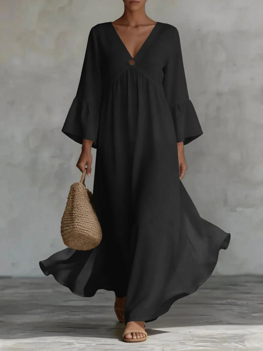 Isadora Casual Flowy Maxi Dress