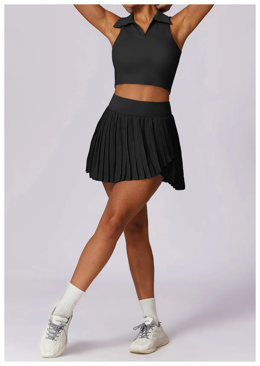 Cassie Pleated Tennis Skirt Set