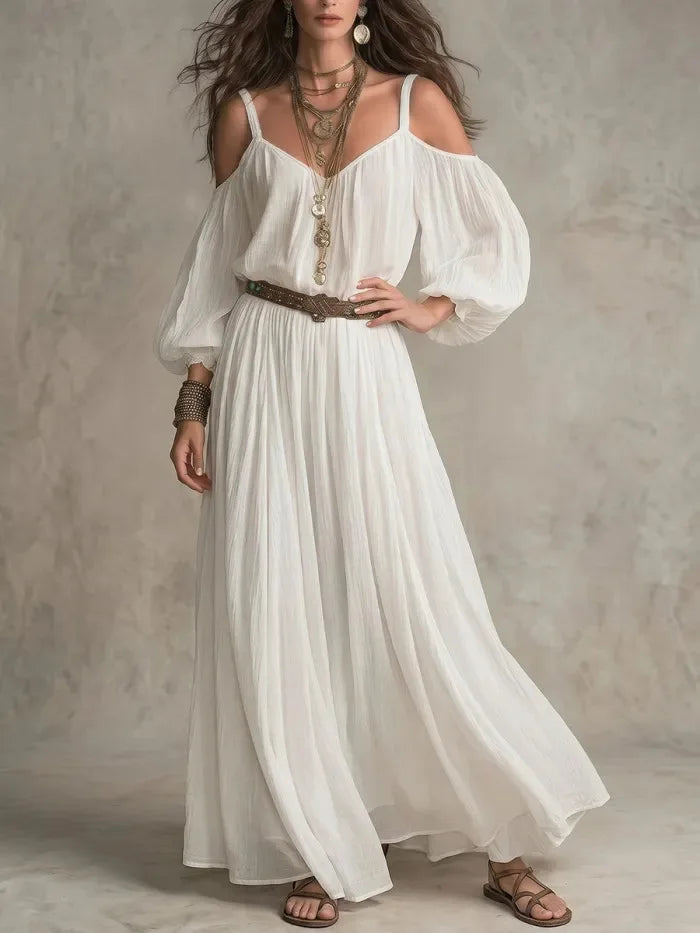 Hanna Off Shoulder Maxi Dress