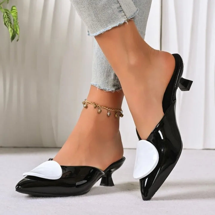Nicolette Pointed Slingback Mules