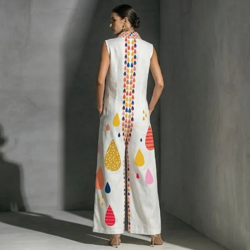 Mae Bohemian Wide Leg Jumpsuit
