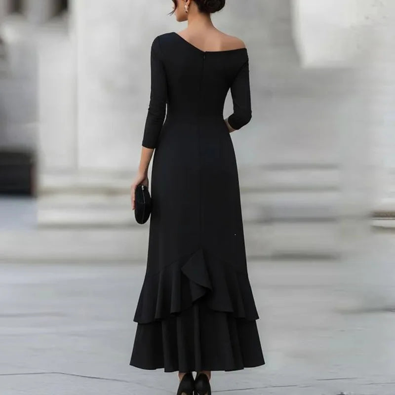 Callista Off Shoulder Mermaid Dress