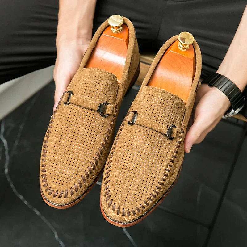 Frankie Leather Loafers