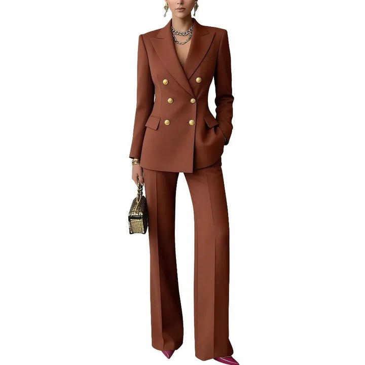 Ophelia Double Breasted Blazer Set