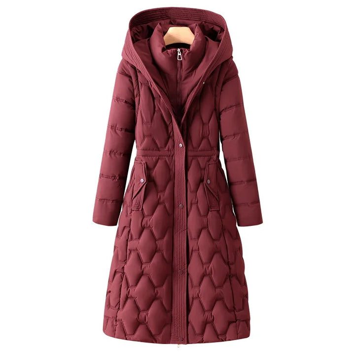 Eliane Diamond Quilted Puffer