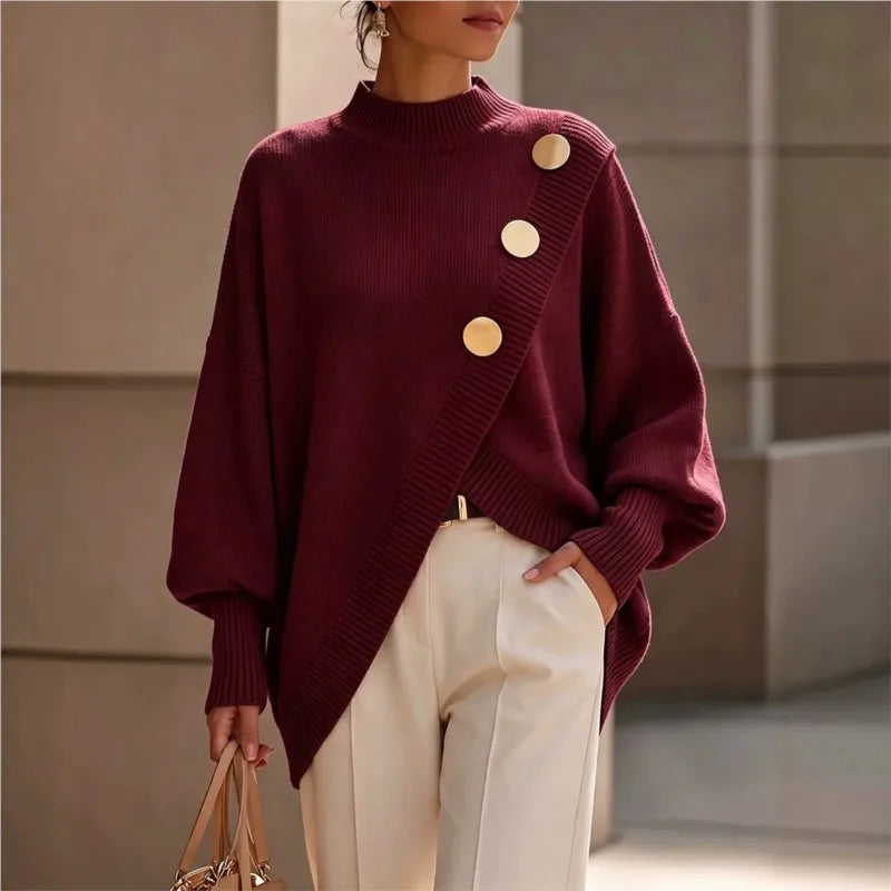 Seraphine Mock Neck Pullover