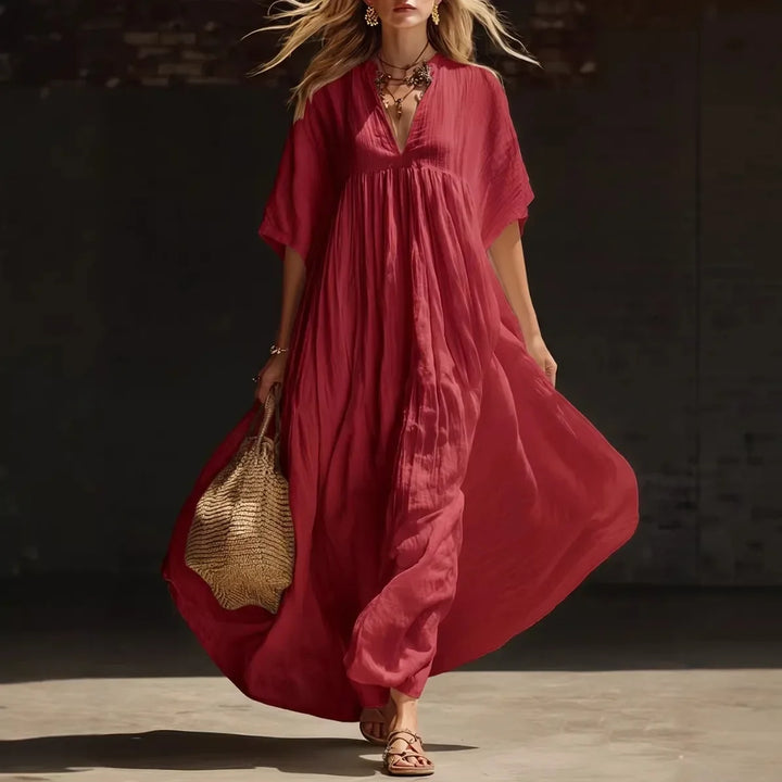 Lorven Flowy Relaxed Maxi Dress