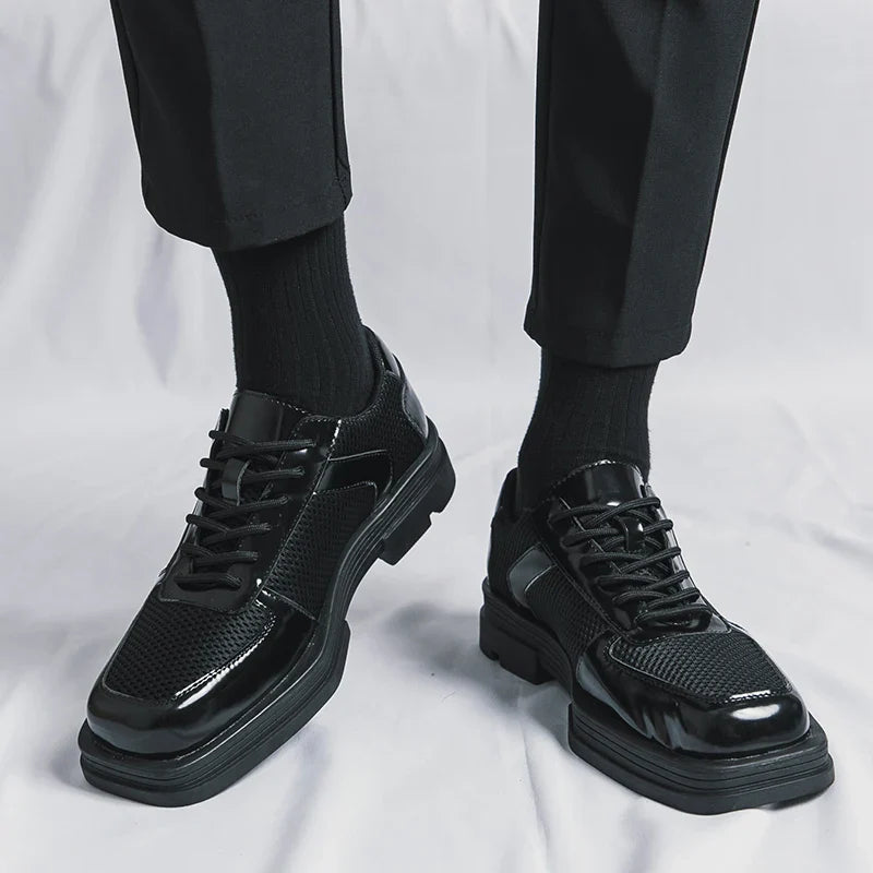 Novaco Leather Derby Shoes