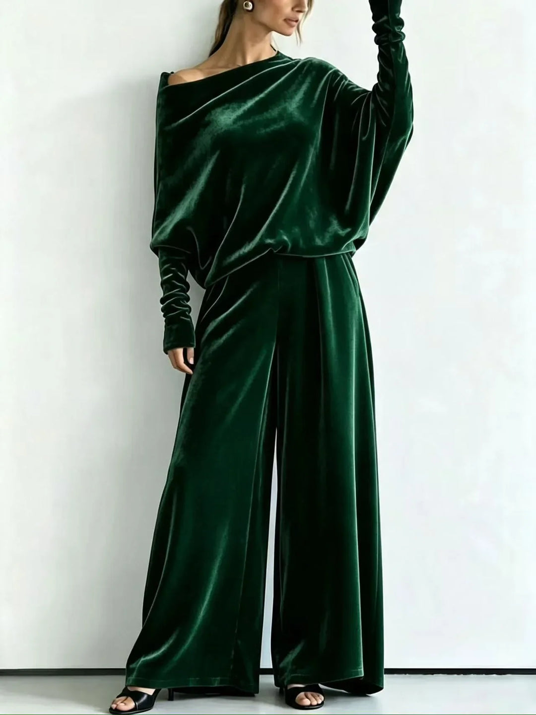 Marilena Off Shoulder Matching Set