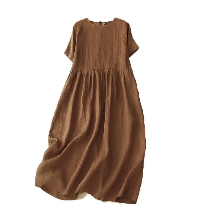 Carla Relaxed Cotton Midi Dress