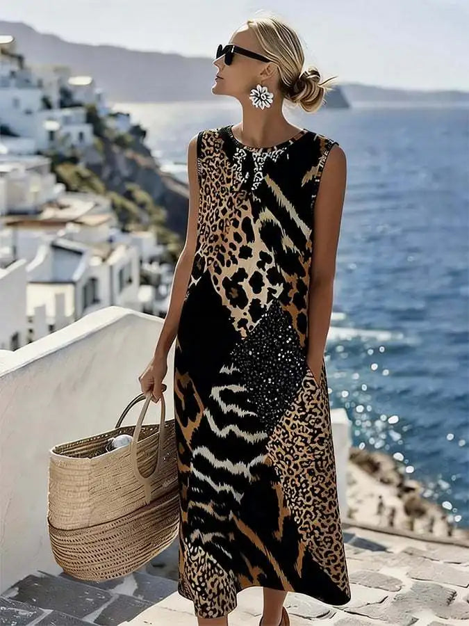 Agnes Relaxed A Line Maxi Dress