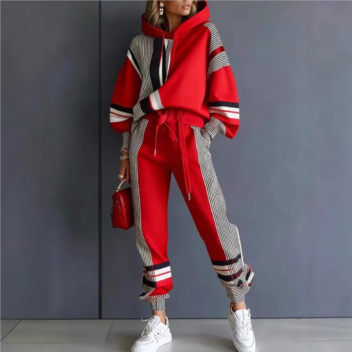 Linnea Drawstring Waist Jogger Set