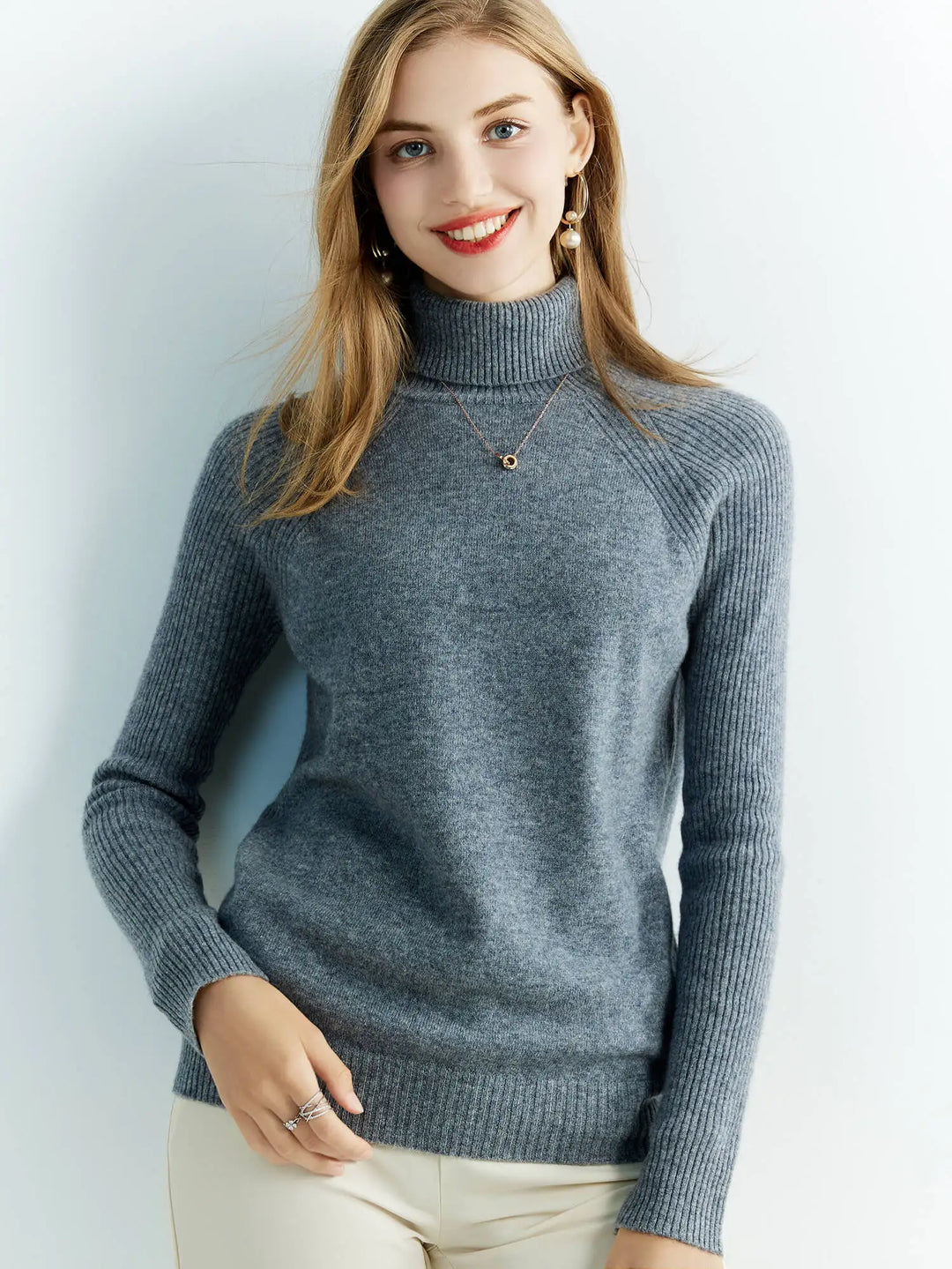 Isabelle Ribbed Turtleneck