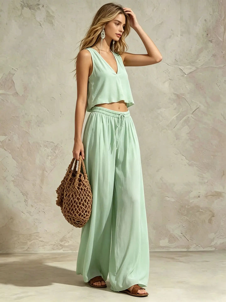 Lyra Casual Summer Trouser Set
