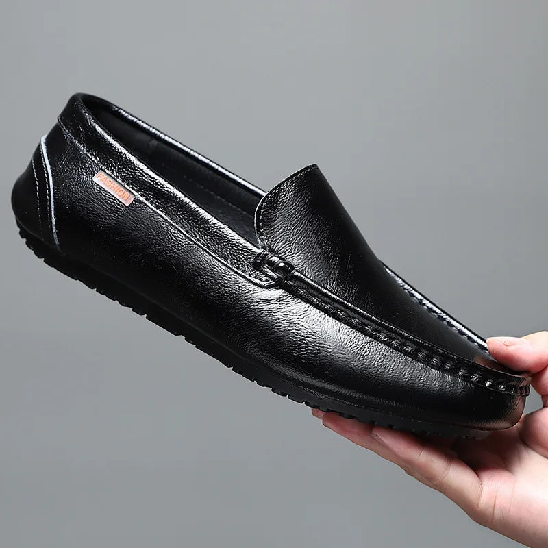 Monatro  Comfortable Leather Loafers