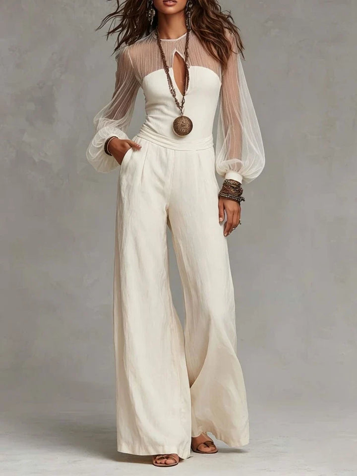 Yasmin Lantern Sleeve Jumpsuit