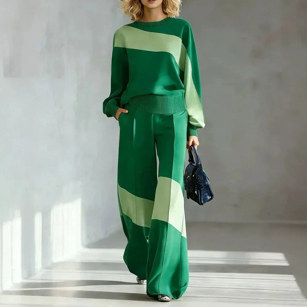 Fenmore Color Block Two Piece Set