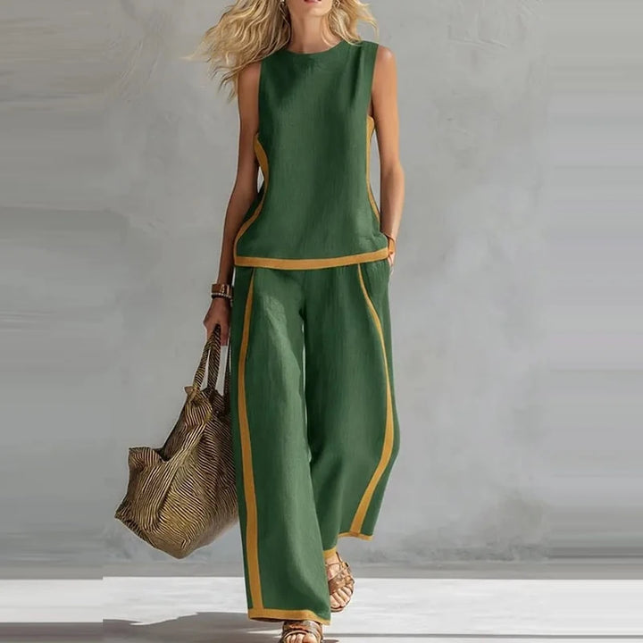 Eva Wide Leg Matching Set