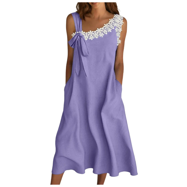 Gracie Casual Pocket Midi Dress
