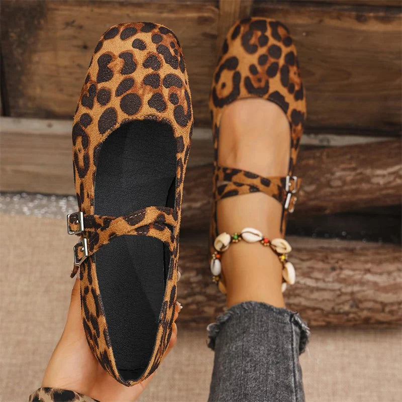 Tamara Comfortable Supportive Mary Jane Flats