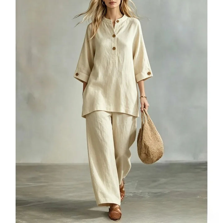 Liorael Loose Fit Everyday Two Piece Set