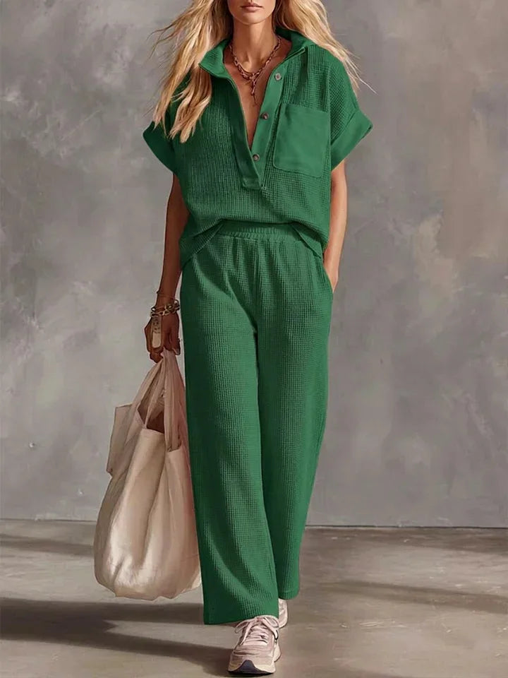 Marbella Casual Loose Pants Set