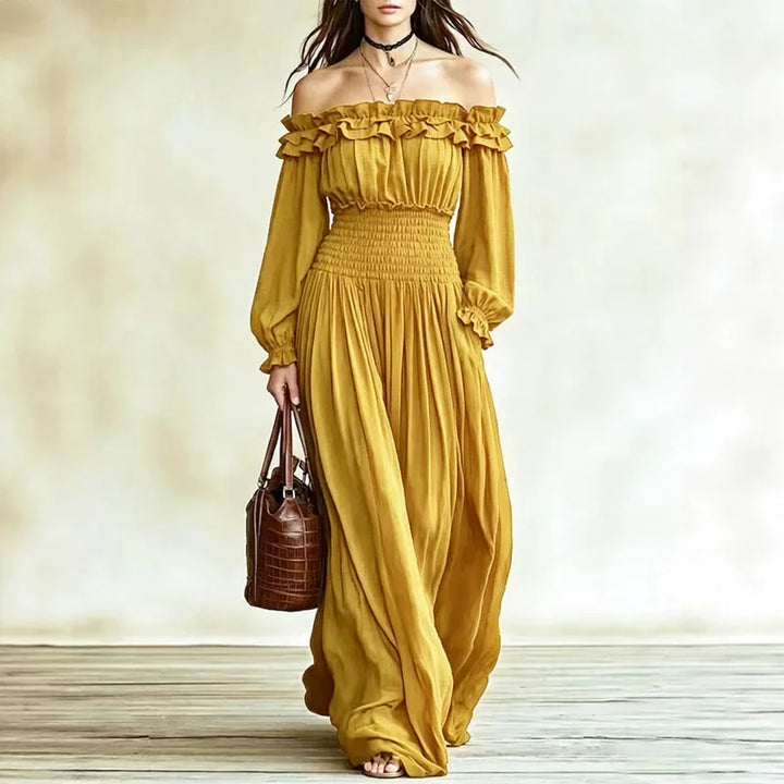 Amara Off Shoulder Maxi Dress