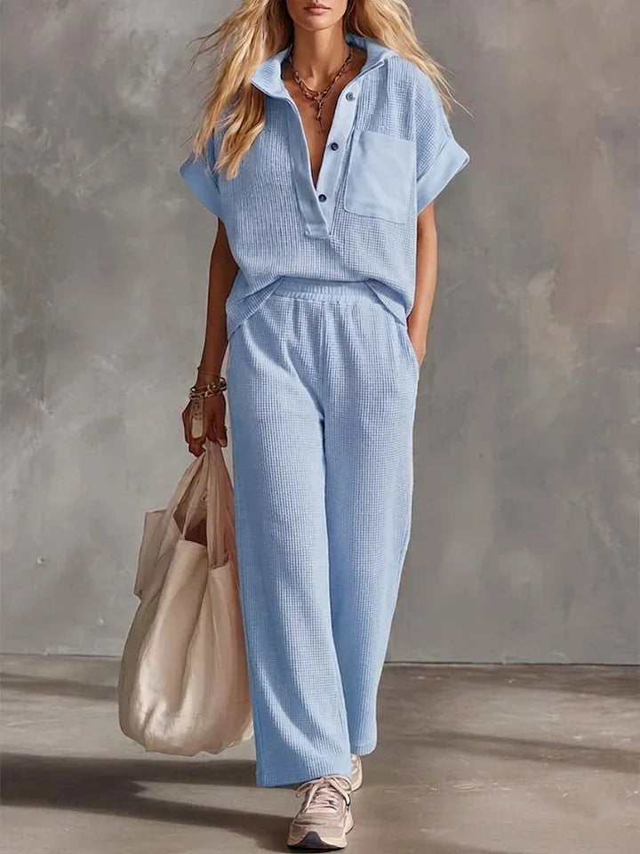 Marbella Casual Loose Pants Set
