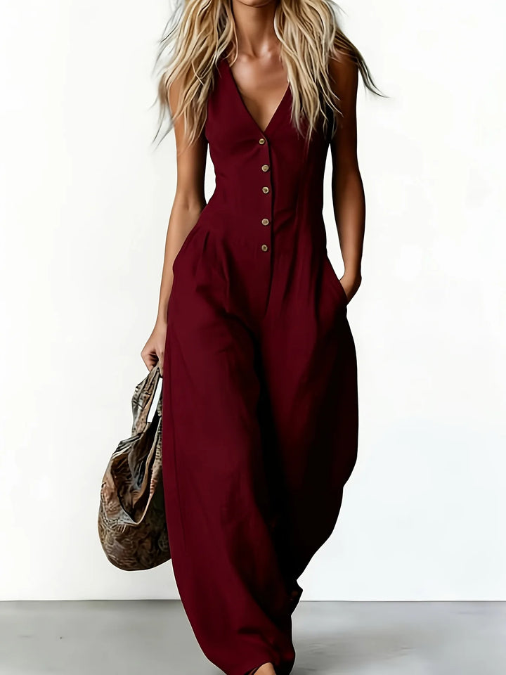 Alessia Summer Breathable Jumpsuit
