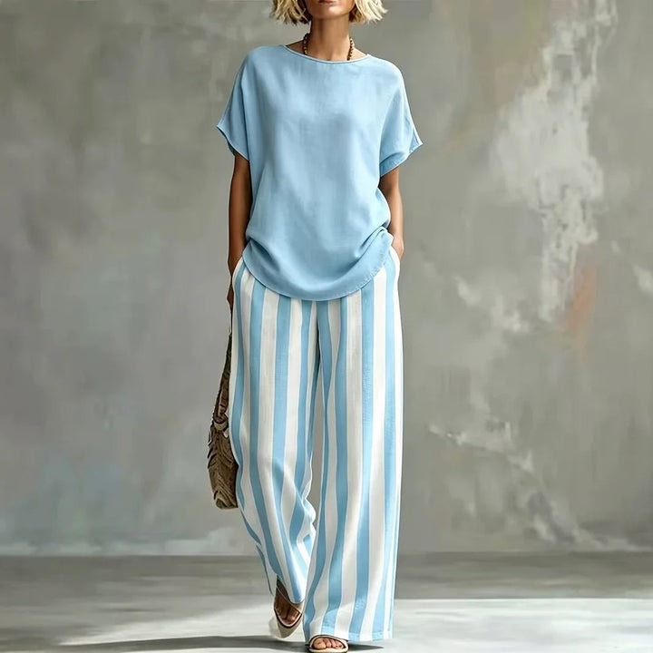 Hailey Linen Blend Summer Set