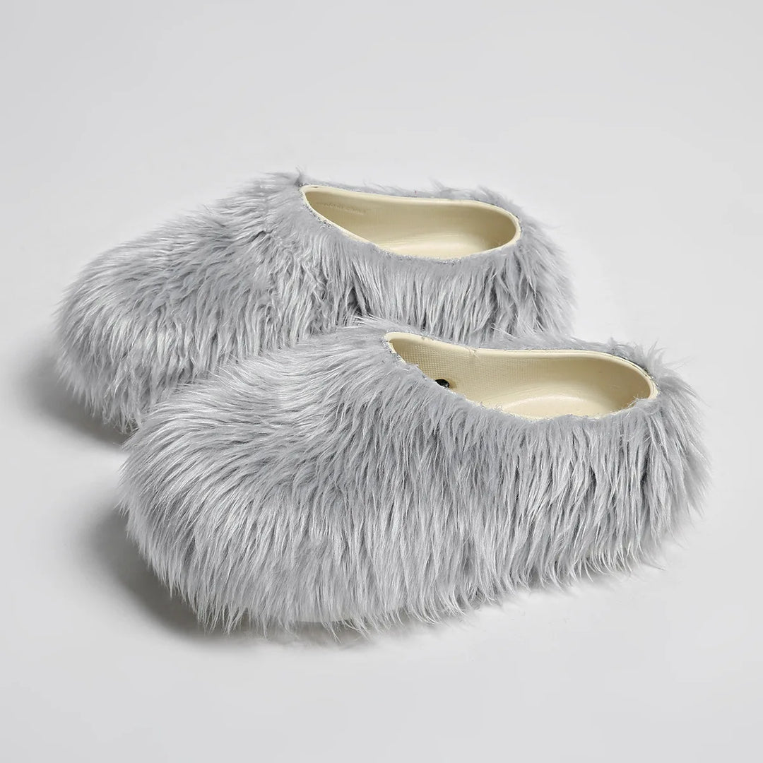 Hazel Faux Fur Slippers