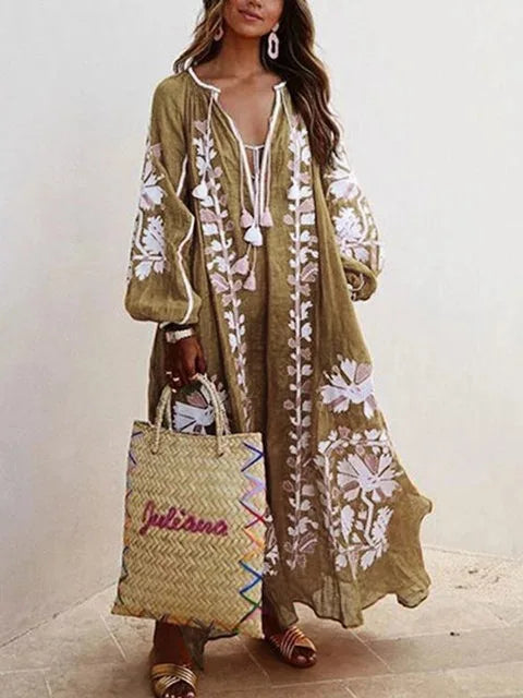 Annalise Bohemian Maxi Dress